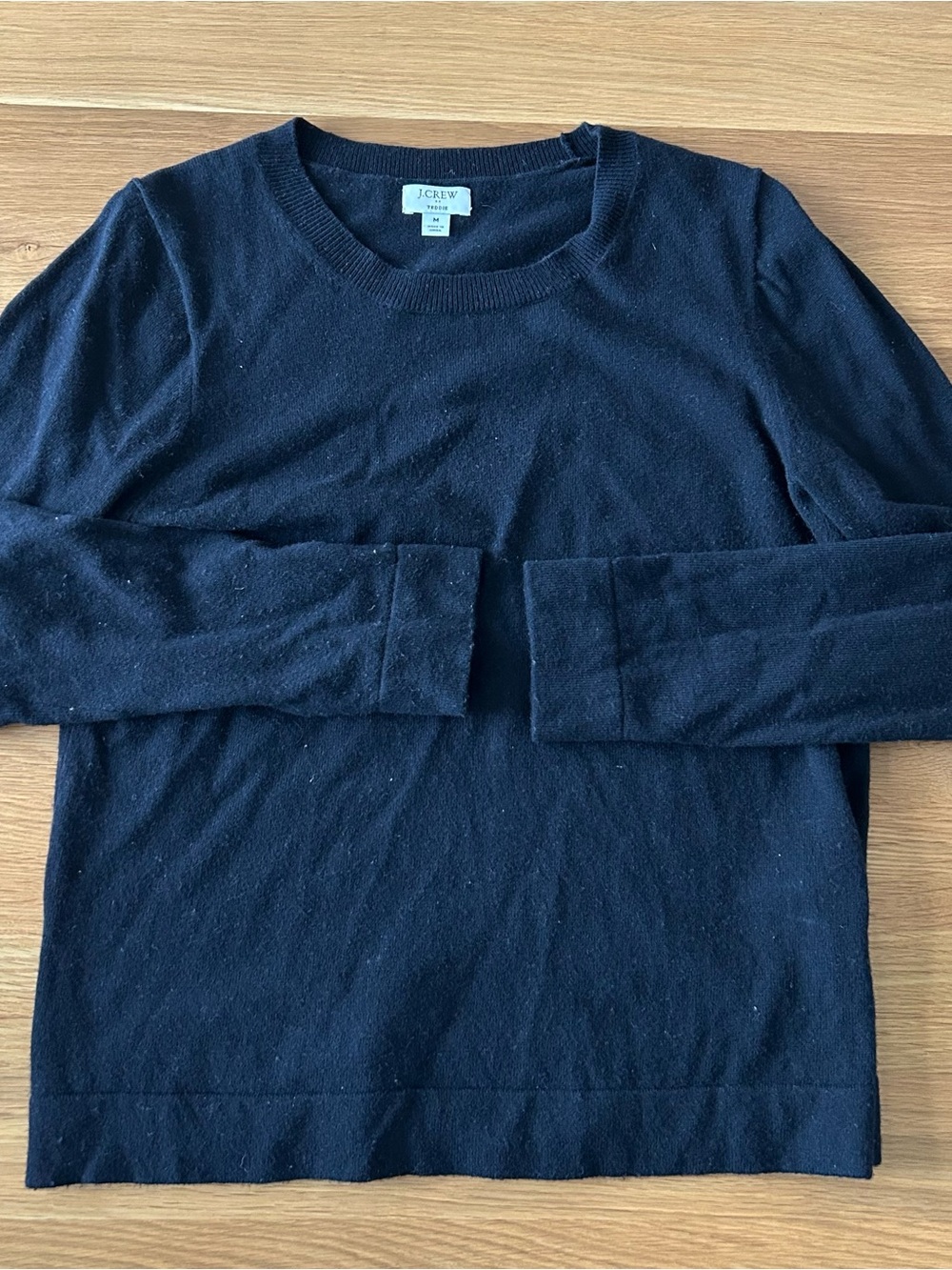 J. Crew Women’s Black Crewneck Sweater